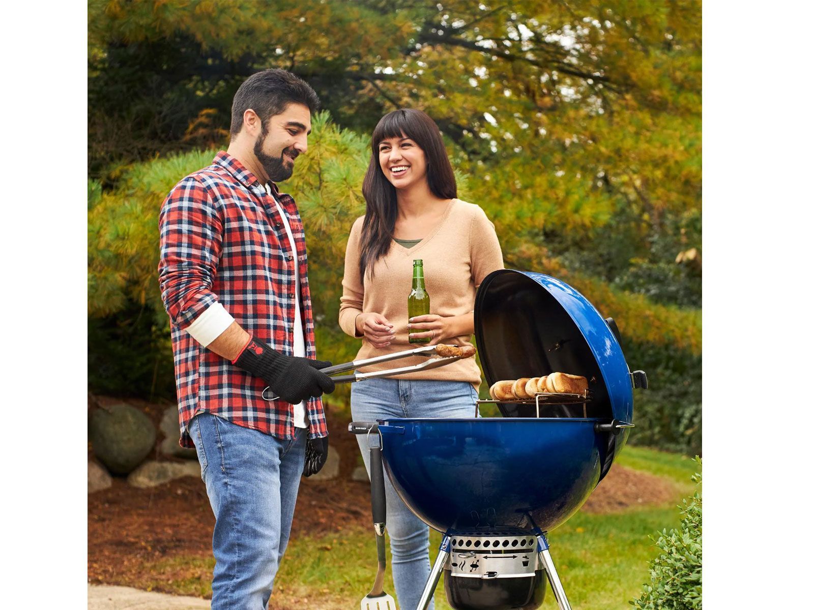 Weber 22 inch Master-Touch Charcoal Grill Ocean Blue