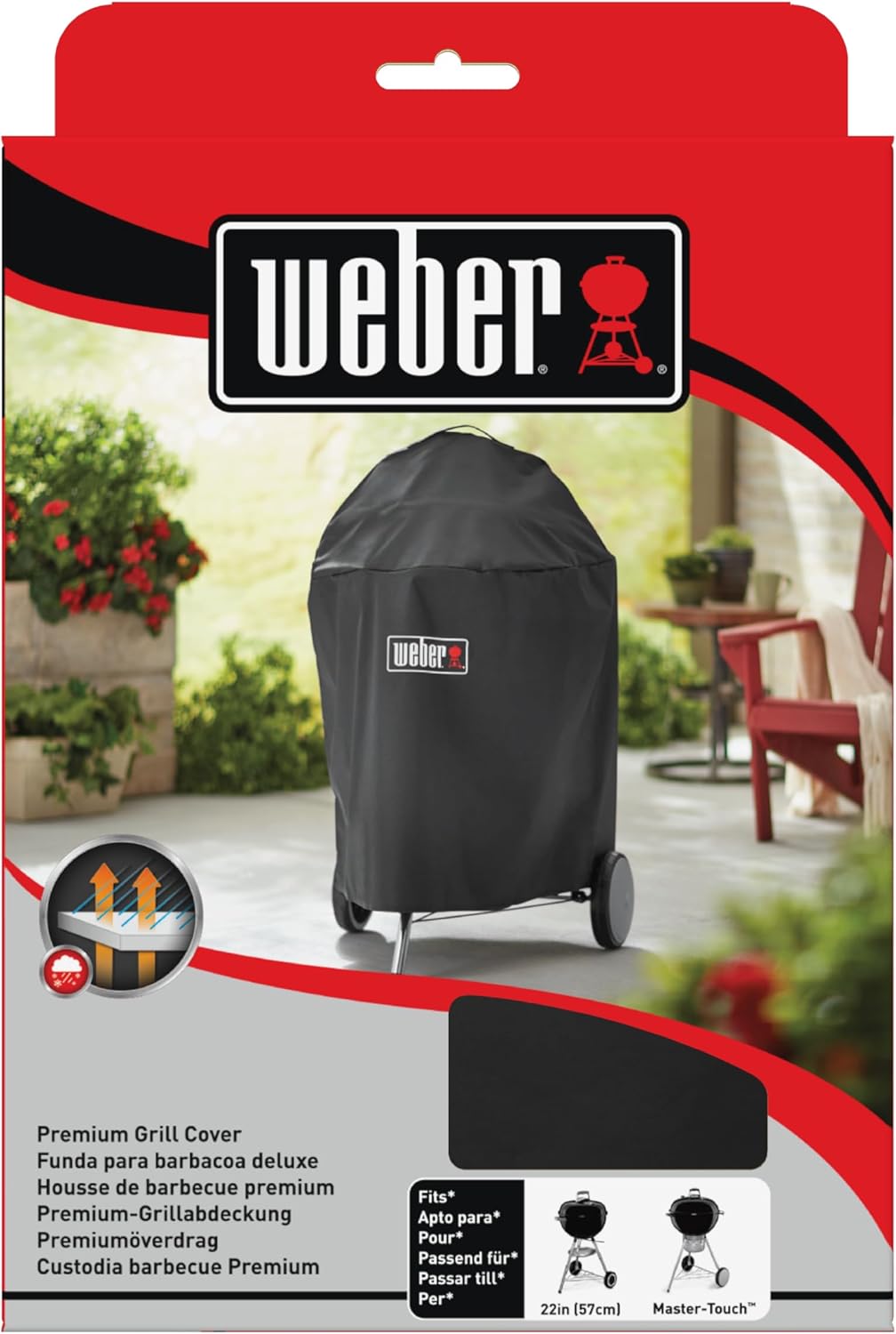 Weber® Premium Cover, Extra Length - 57 Cm
