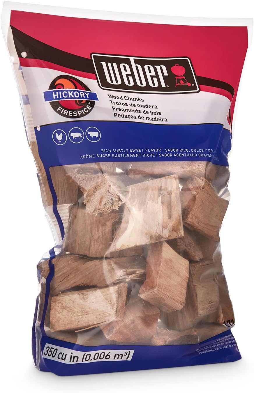 Weber 1.8Kg Hickory Wood Chunks