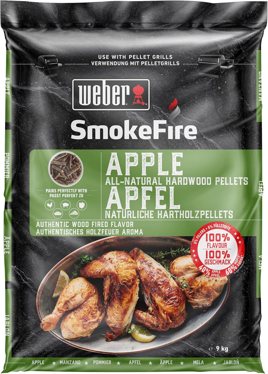 Weber Smoke Fire Apple