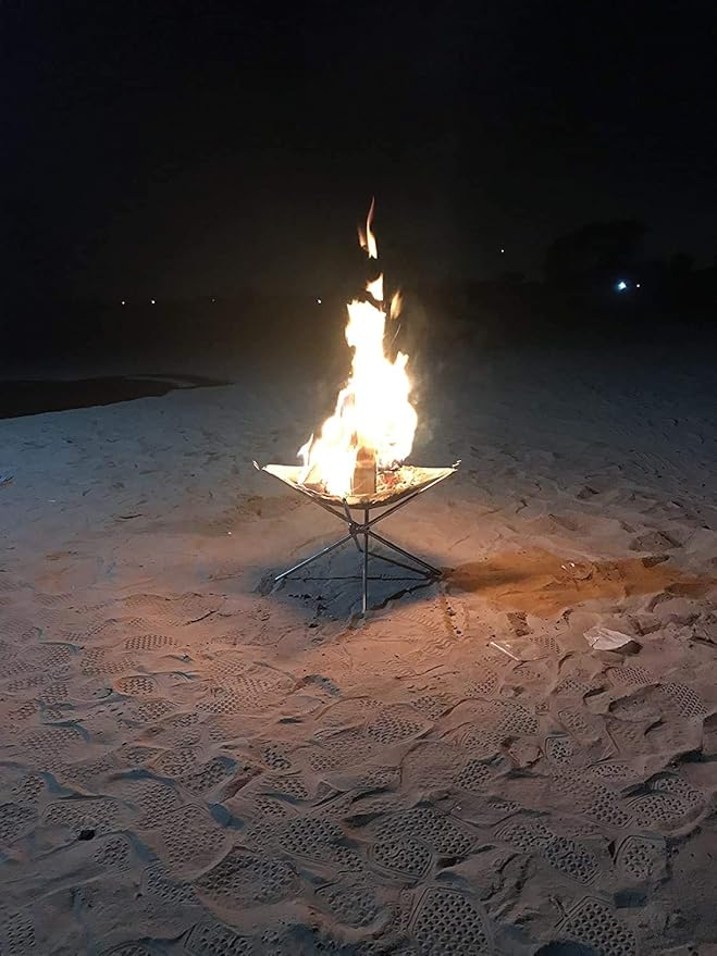 Flame On Fire Pit Portable