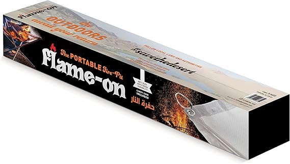 Flame On Fire Pit Portable