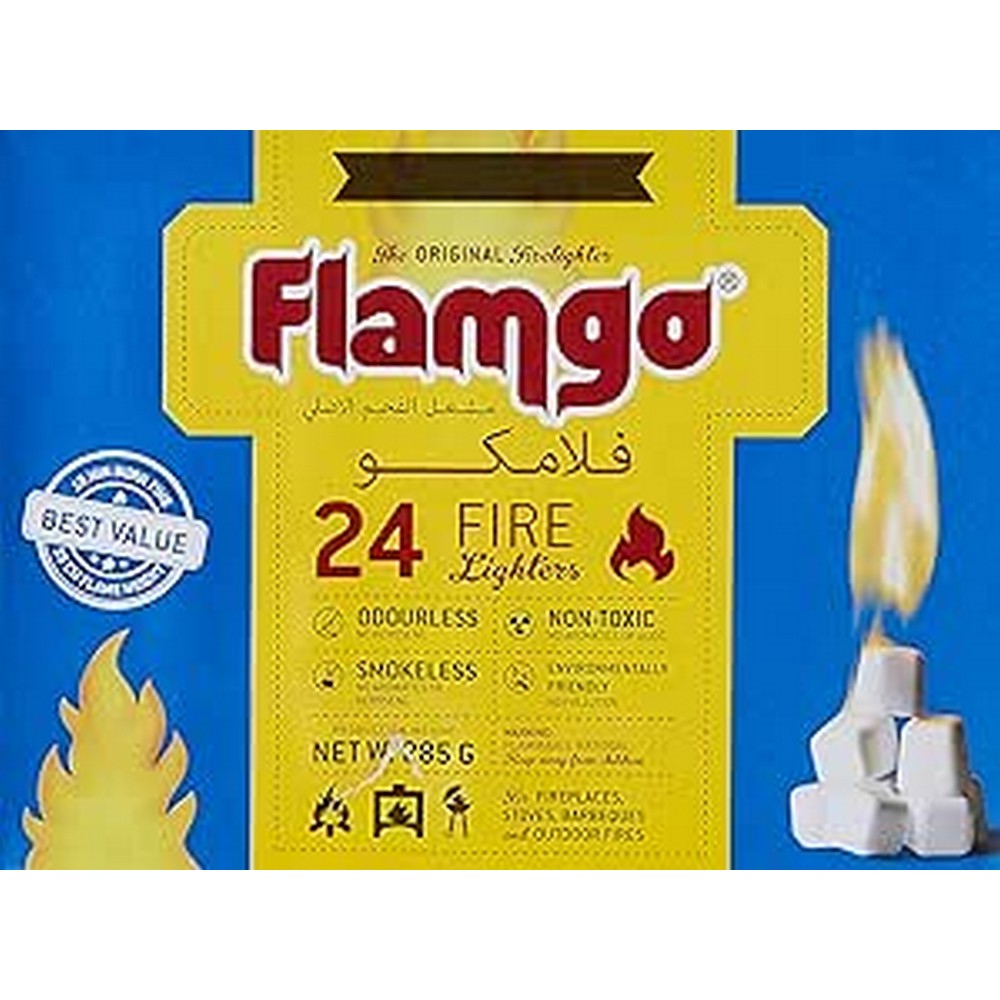 Flamgo Firelighter Cubes 24 Pcs