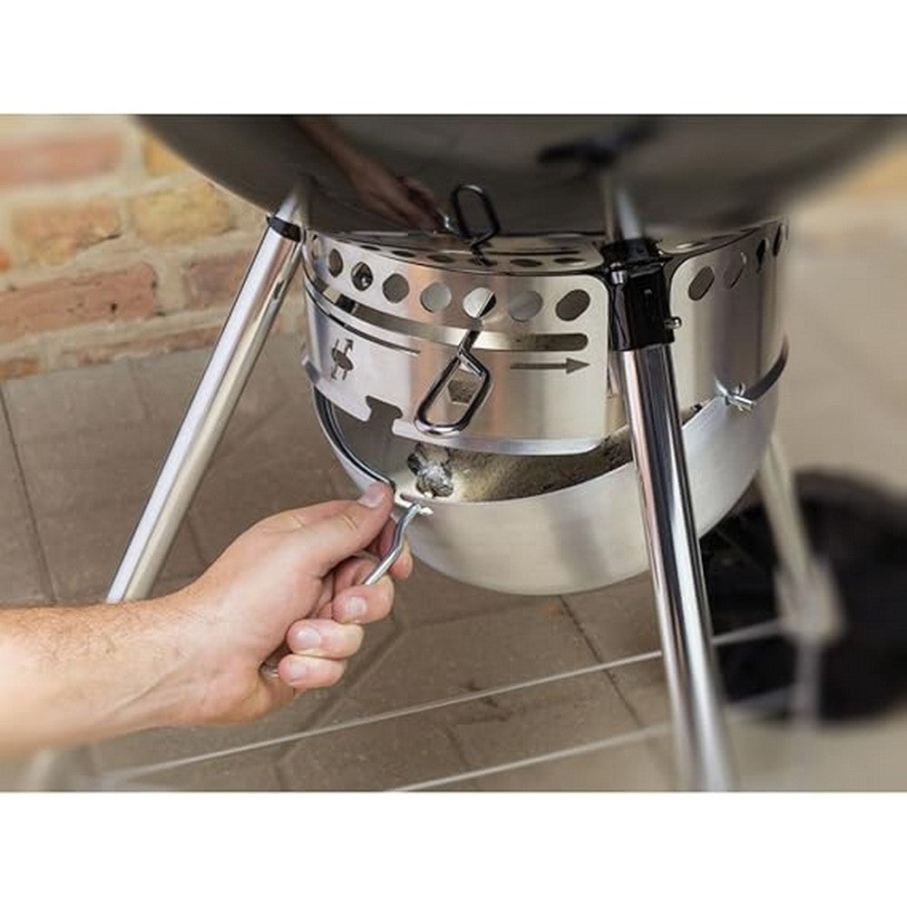 Weber® 22in Original Kettle Premium Charcoal Grill 22" BLK
