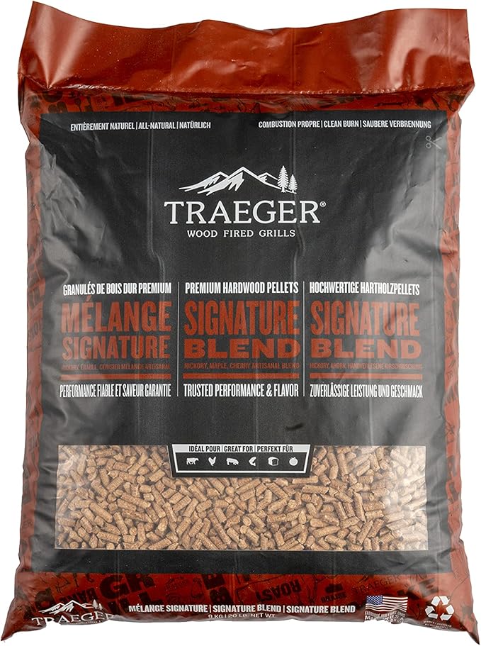 Traeger Signature Blend Wood Pellets 20Lb Bag