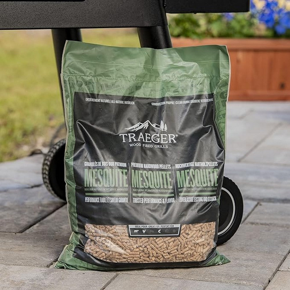 Traeger Mesquite Bbq Wood Pellets 20Lb Bag