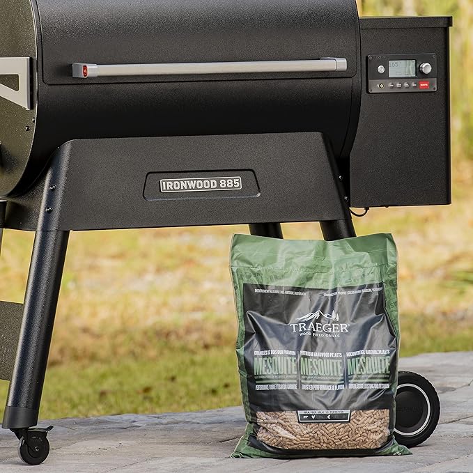 Traeger Mesquite Bbq Wood Pellets 20Lb Bag