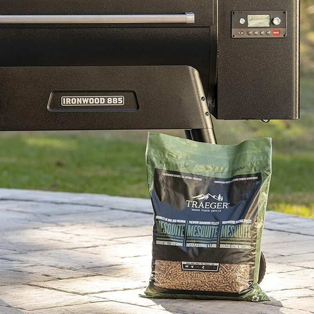 Traeger Mesquite Bbq Wood Pellets 20Lb Bag