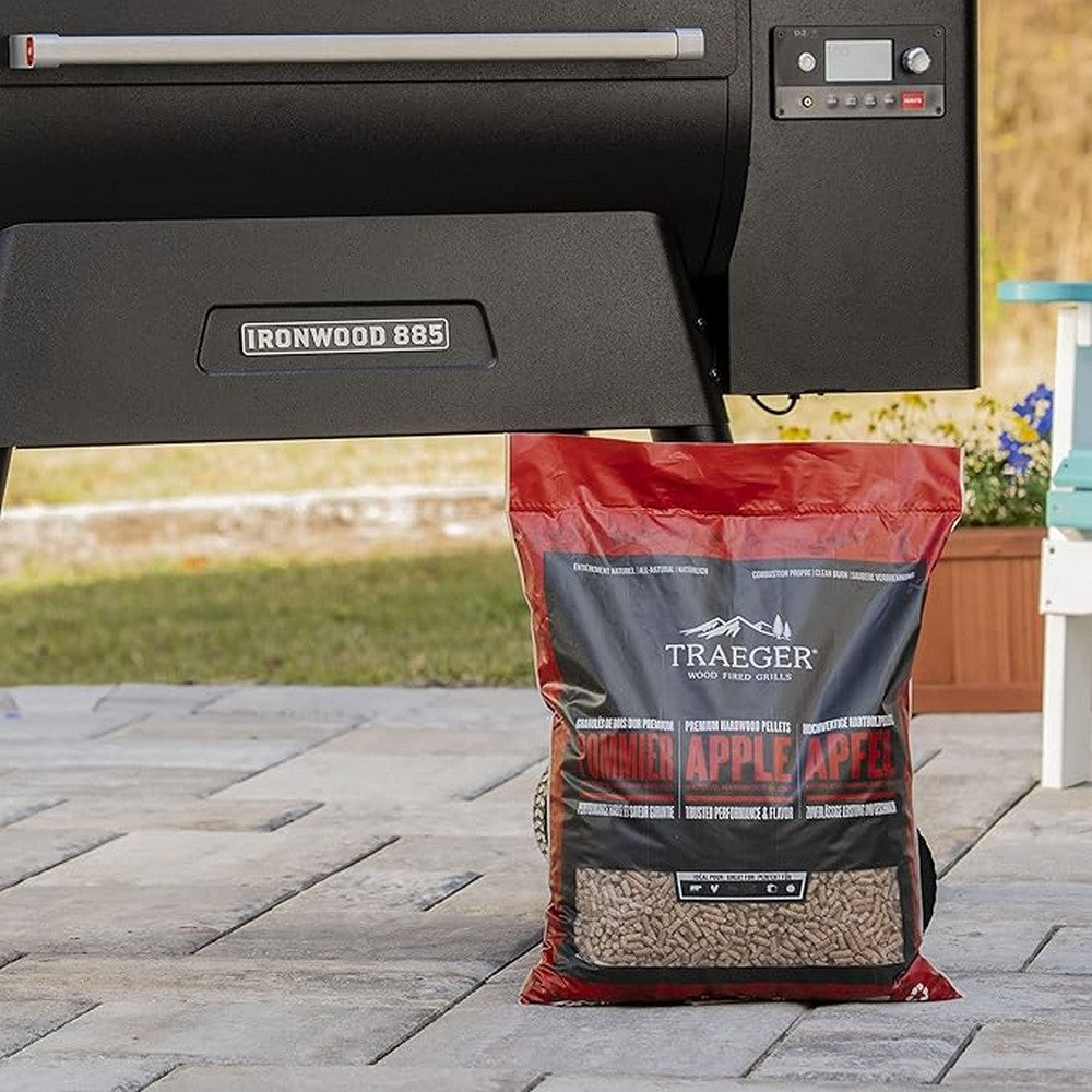 Traeger Apple Bbq Wood Pellets 20Lb Bag