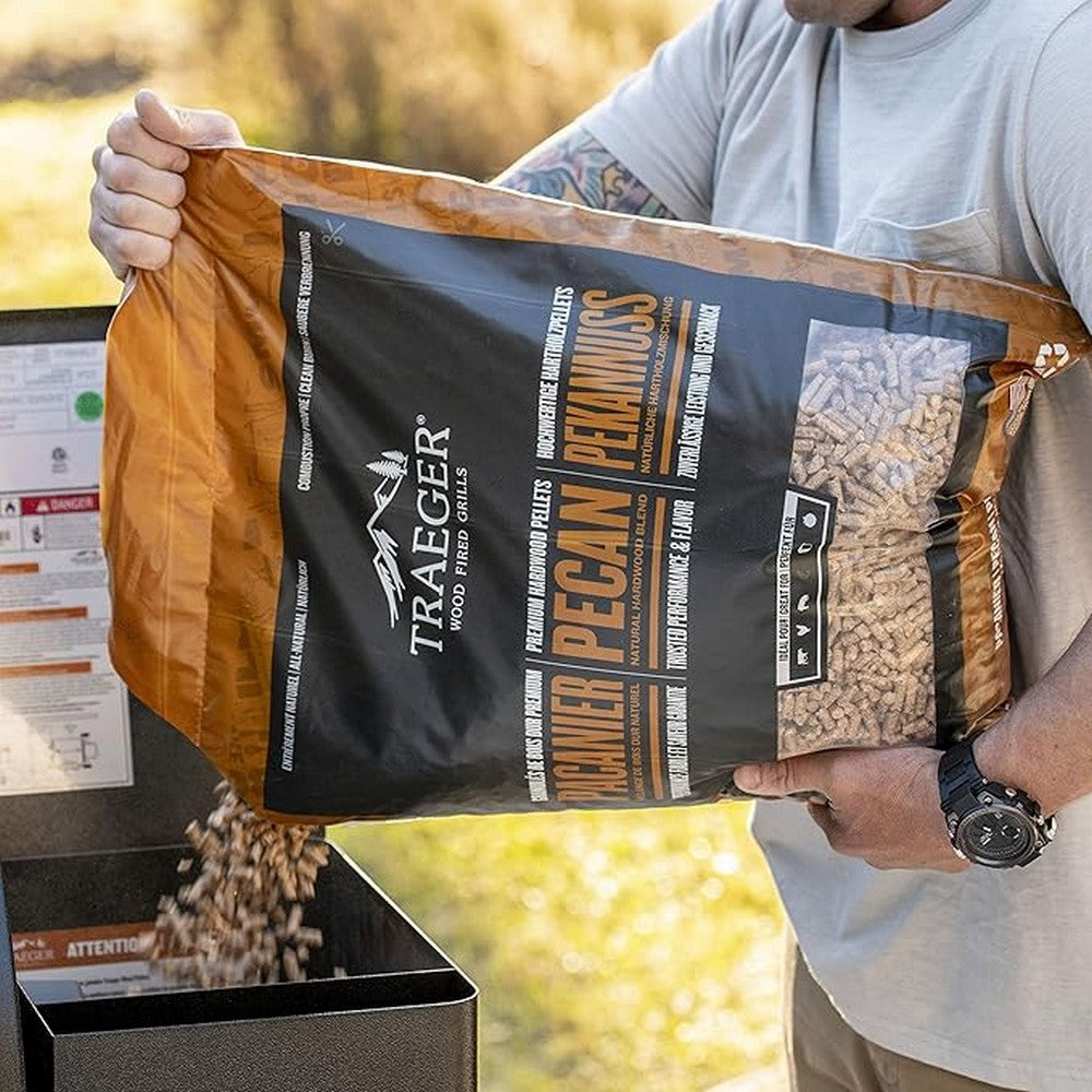 Traeger Pecan Bbq Wood Pellets 20Lb Bag
