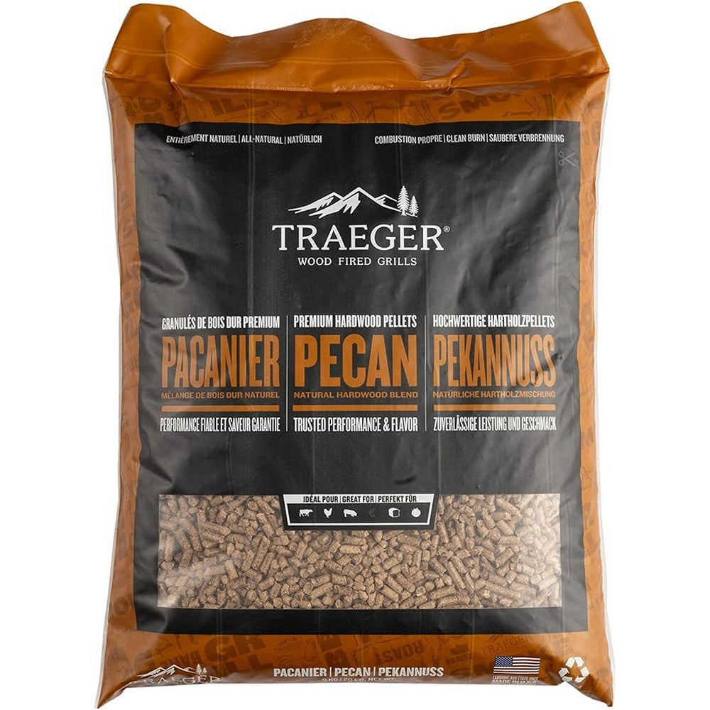 Traeger Pecan Bbq Wood Pellets 20Lb Bag