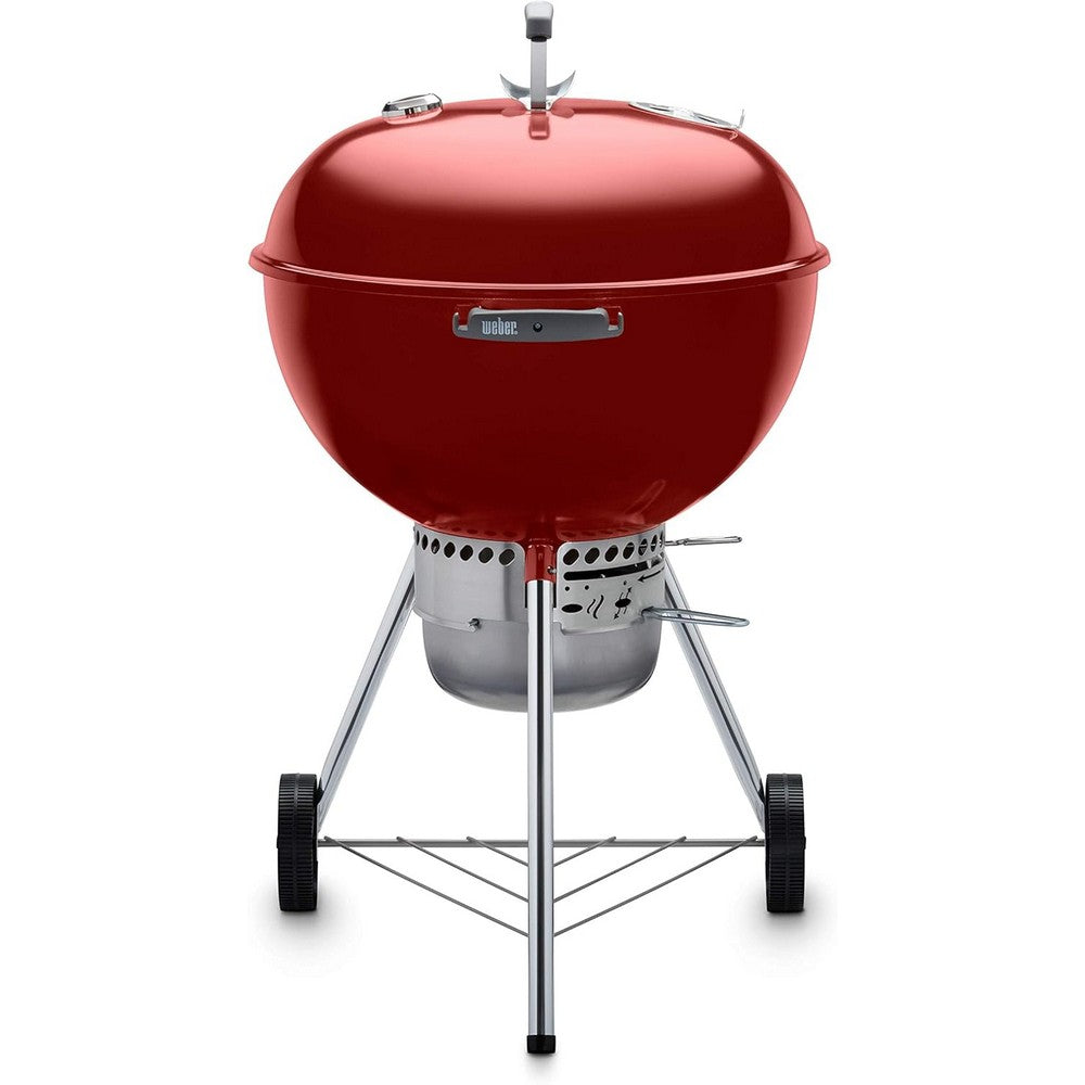 Weber 22 inch Original Kettle Charcoal Grill Crimson