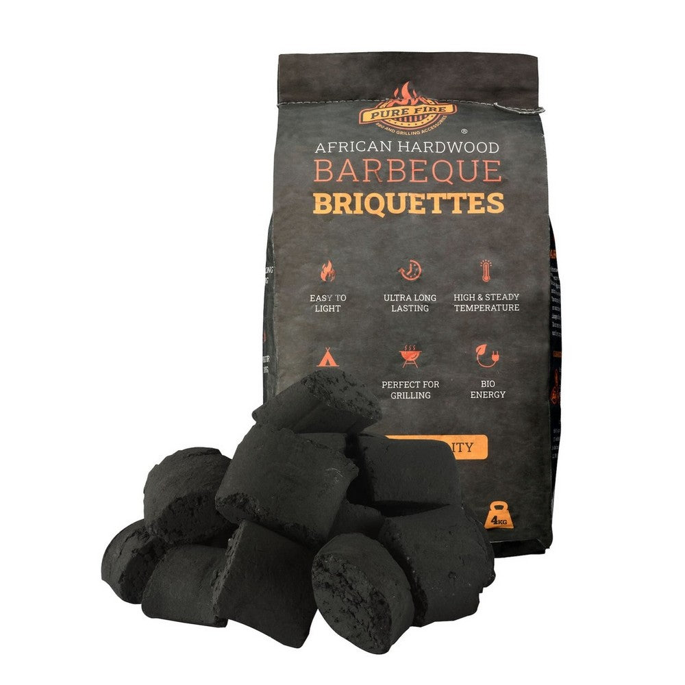 Purefire African Hardwood Briquettes 4Kg
