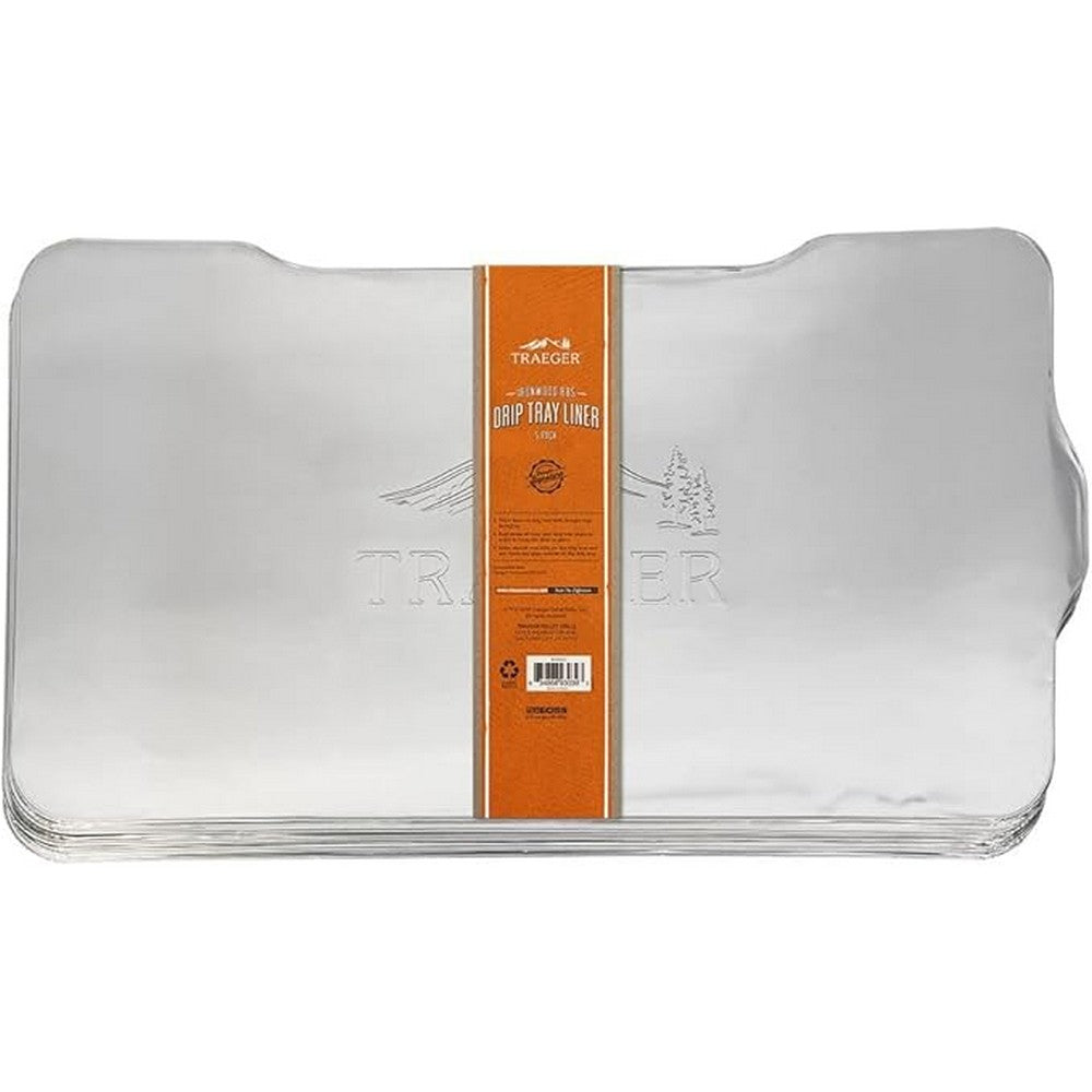 Traeger Drip Tray Liner Ironwood 885 Pack of 5