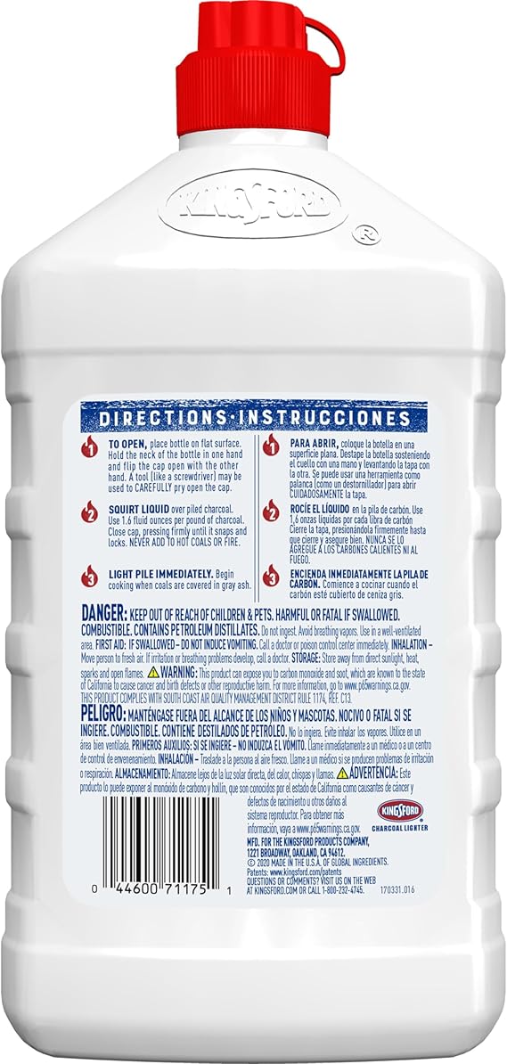 Kingsford 32oz Charcoal Lighter Fluid Bottle