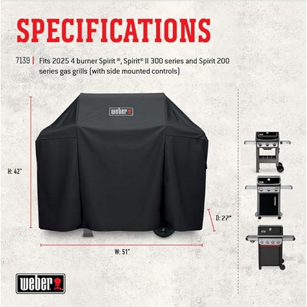 Weber 7139 Premium Grill Cover