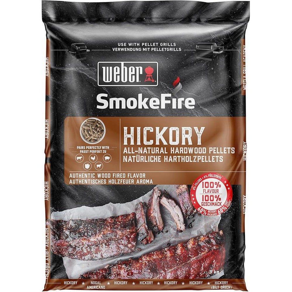 Weber Smoke Fire Hickory