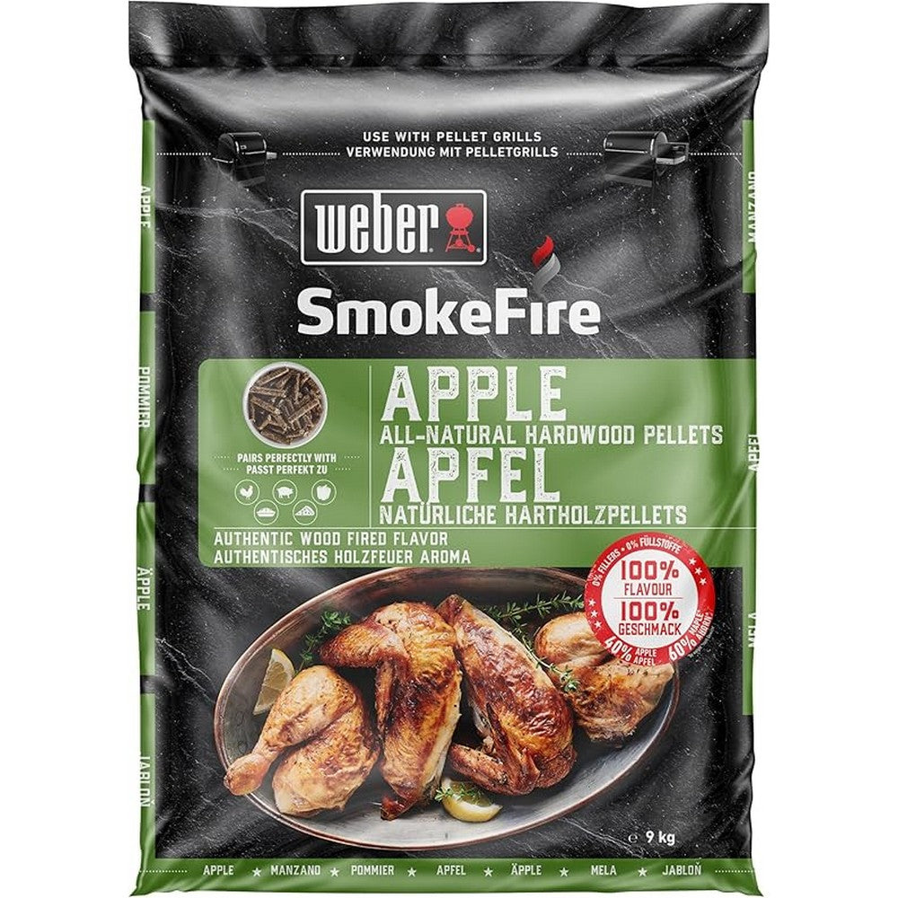 Weber Smoke Fire Apple