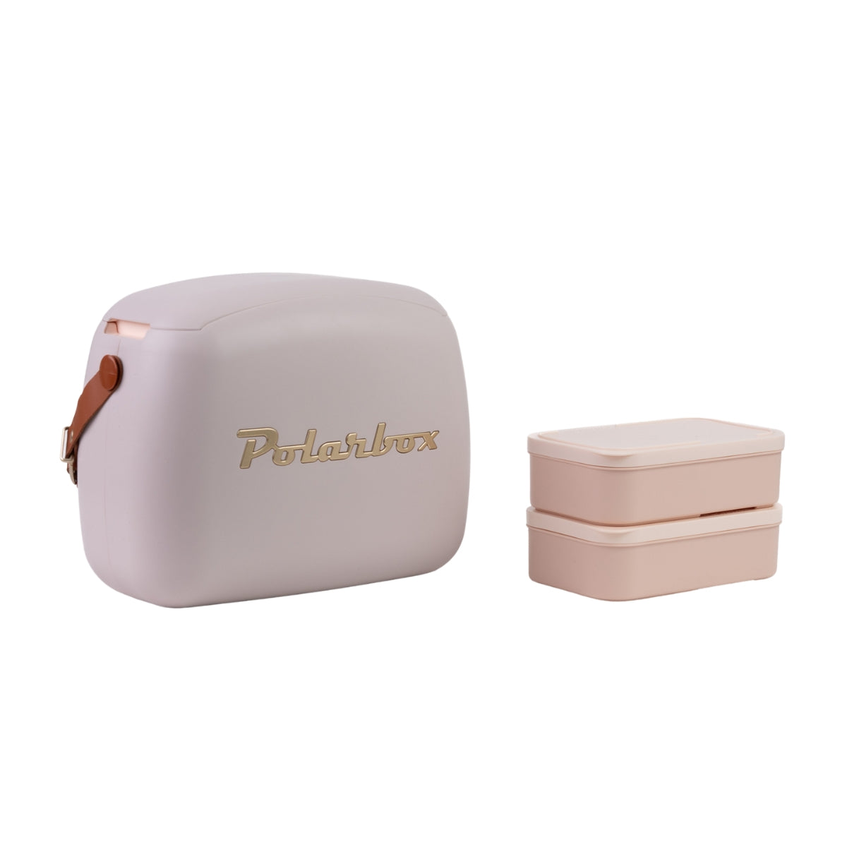 Polarbox 6 Liter Urban Cooler Bag with 2 Containers Perla Gold