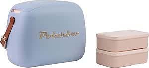 Polarbox 6 Liter Urban Cooler Bag with 2 Containers Bruma Gold