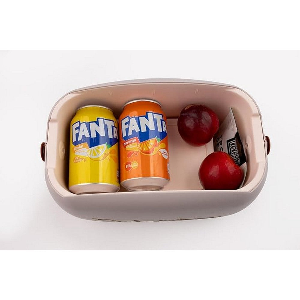 Polarbox 6 Liter Urban Cooler Bag with 2 Containers Mauve Gold