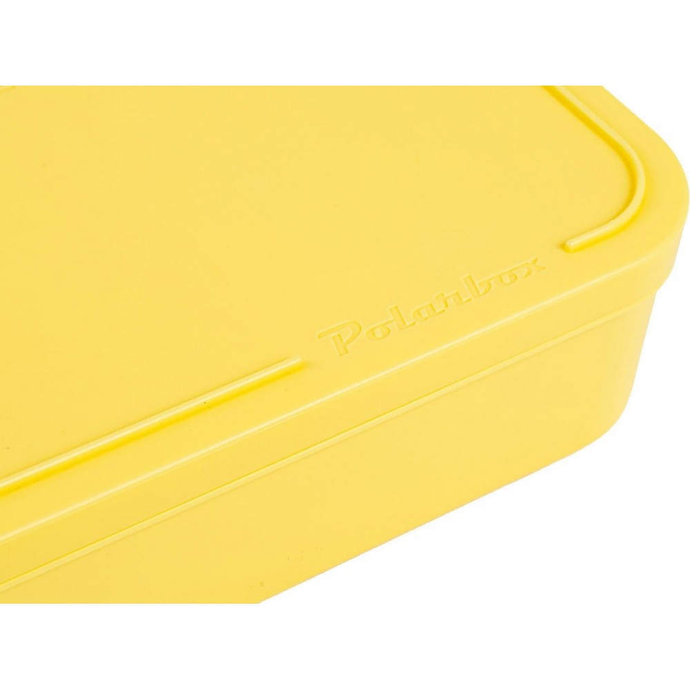 Polarbox 6 Liter Summer Pop Cooler Bag with 2 Containers Malva, Amarillo