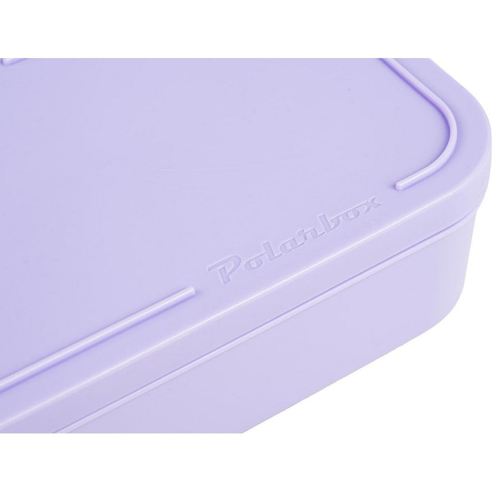 Polarbox 6 Liter Summer Pop Cooler Bag with 2 Containers Malva, Amarillo