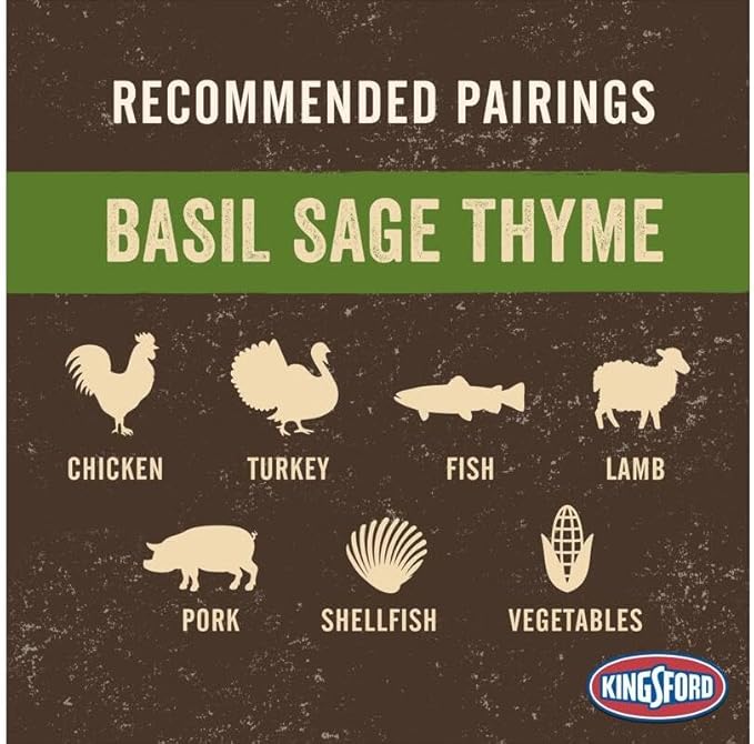 Kingsford 2lbs Basil, Sage, Thyme Booster