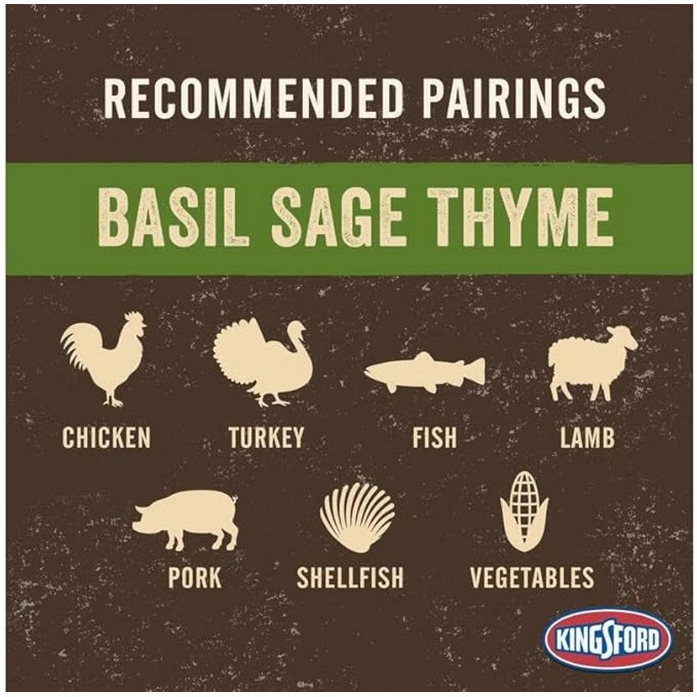 Kingsford 2lbs Basil, Sage, Thyme Booster