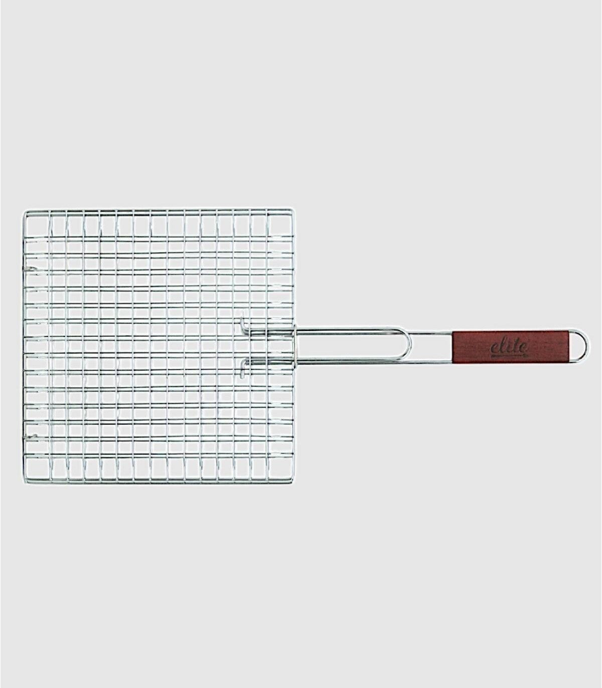 Elite Bbq Grillian Flat Wooden Handle