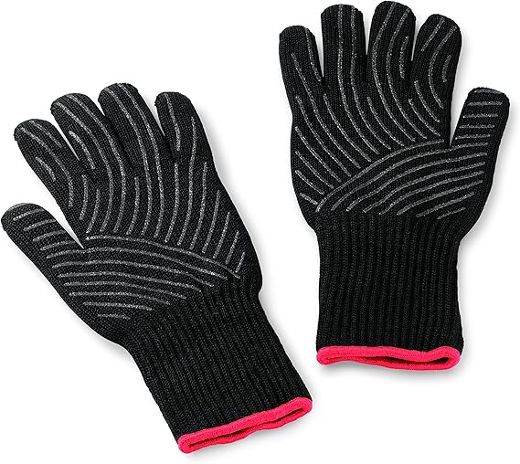 Weber 6535 Premium Black Grilling Gloves Larg & XL