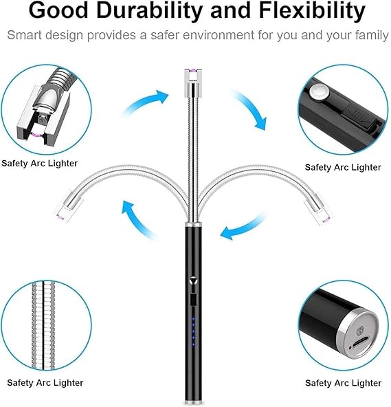 Flame On Electric Arc lighter