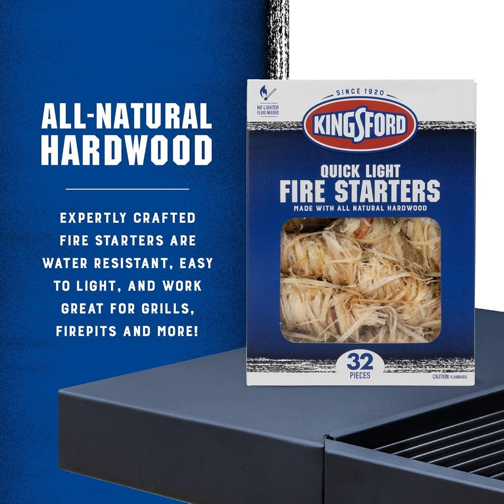Kingsford Quick Light Fire Starters 32Pieces