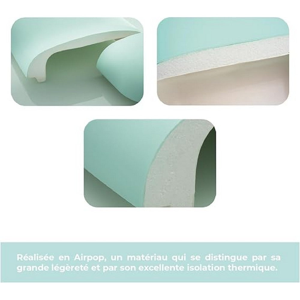 Polarbox 6 Liters Summer Pop Cooler Bag with 2 Containers Lime - Lilac