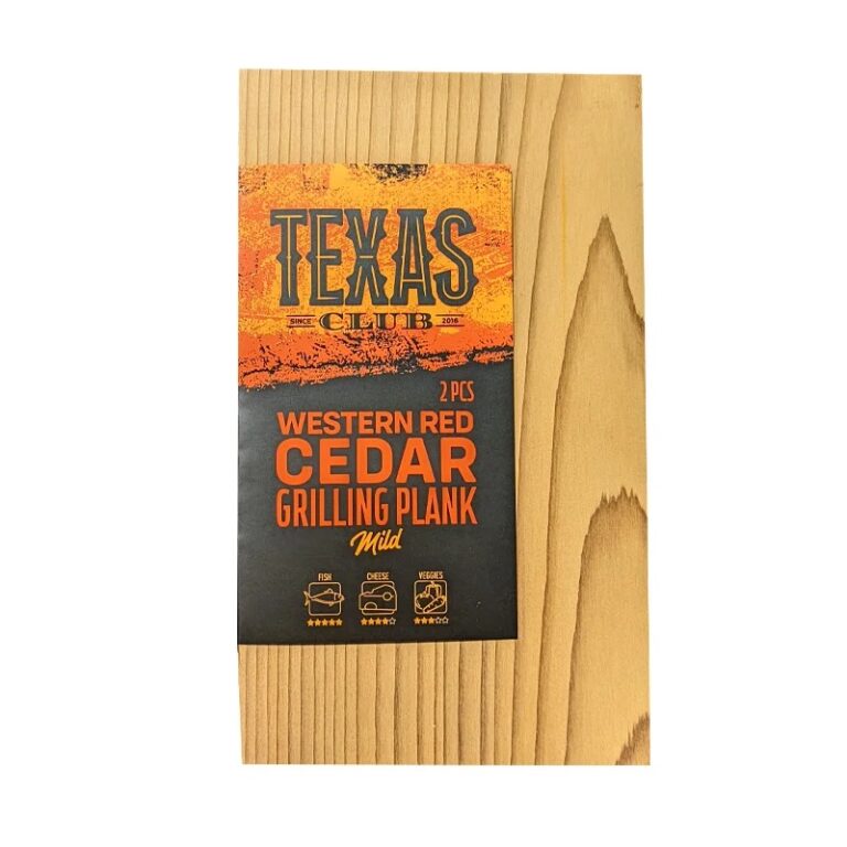 Texas club Cedar grilling plank (2 pcs)