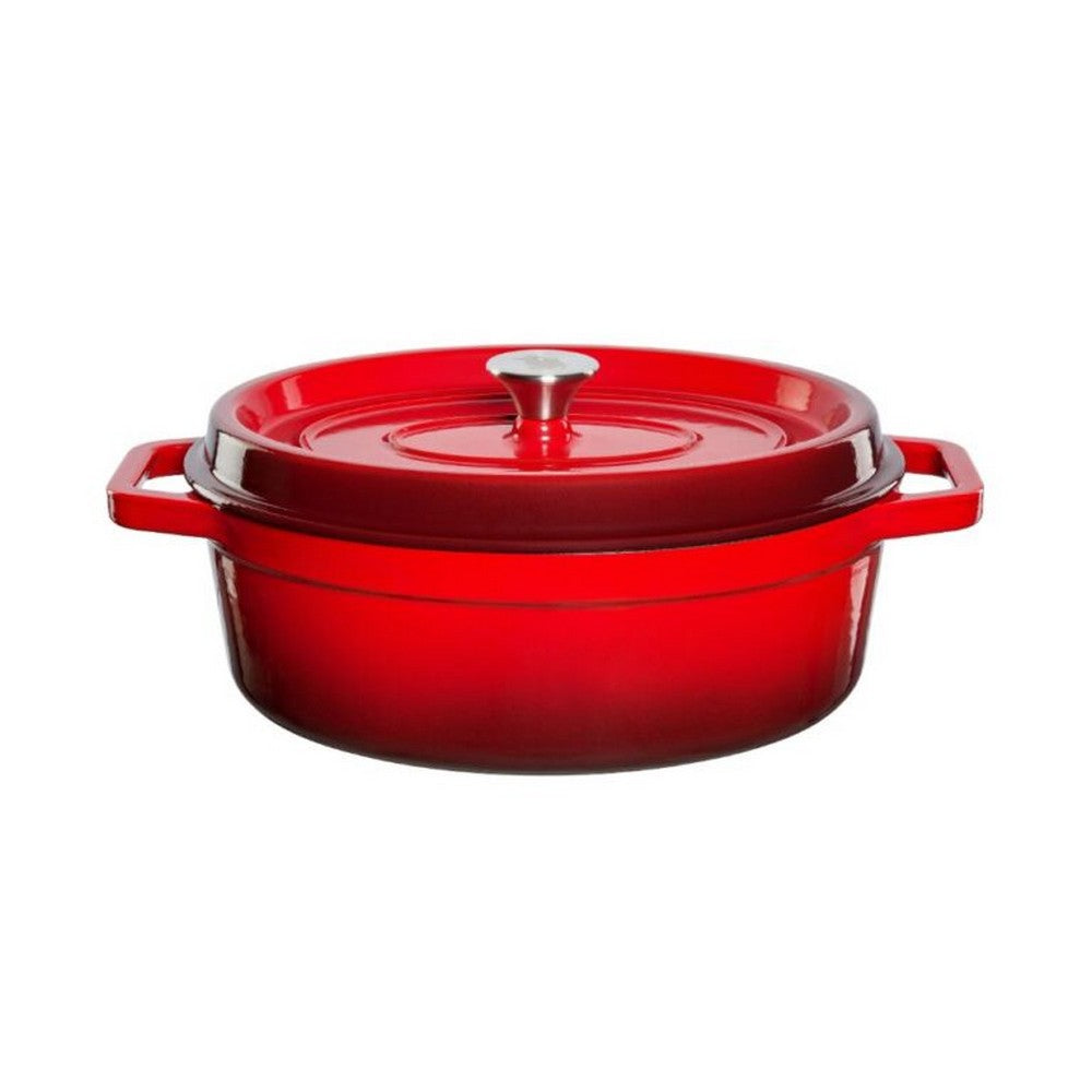 Grand Feu Cast iron pot Grand Feu 5.6 L (Red)