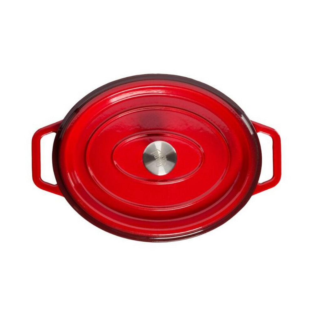 Grand Feu Cast iron pot Grand Feu 5.6 L (Red)