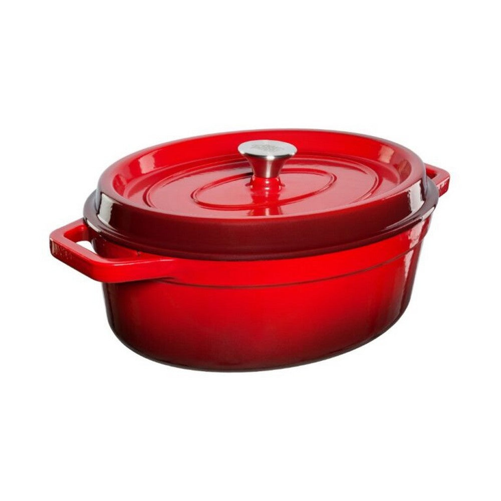 Grand Feu Cast iron pot Grand Feu 5.6 L (Red)