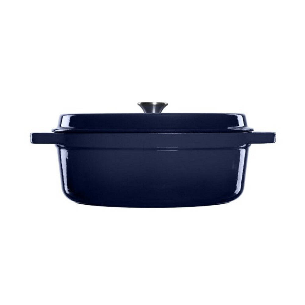 Grand Feu Cast iron pot Grand Feu 4.7 L (Blue)