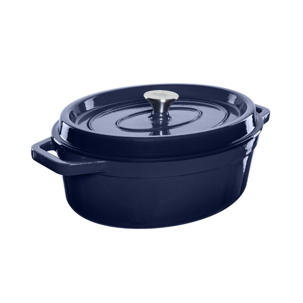 Grand Feu Cast iron pot Grand Feu 3.5 L (Blue)