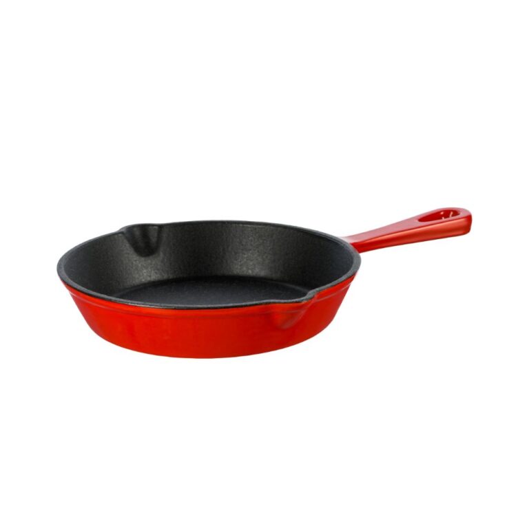 Grand Feu Cast iron frying pan Grand Feu 15.5 cm (Red)