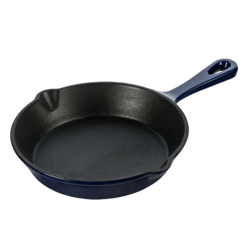 Grand Feu Cast iron frying pan Grand Feu 25 cm (Blue)