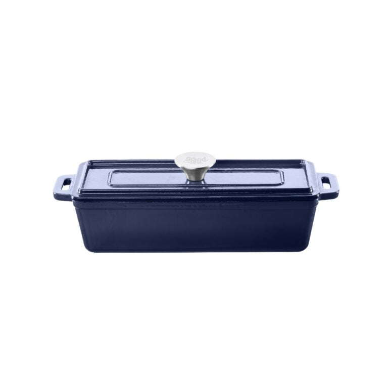 Grand Feu Cast iron baking dish with lid Grand FEU 1.7 L (Blue)