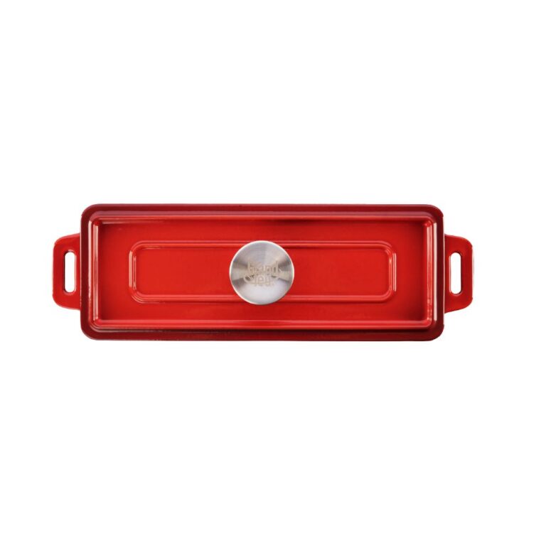 Grand Feu Cast iron baking dish with lid Grand FEU 1.7 L (Red)