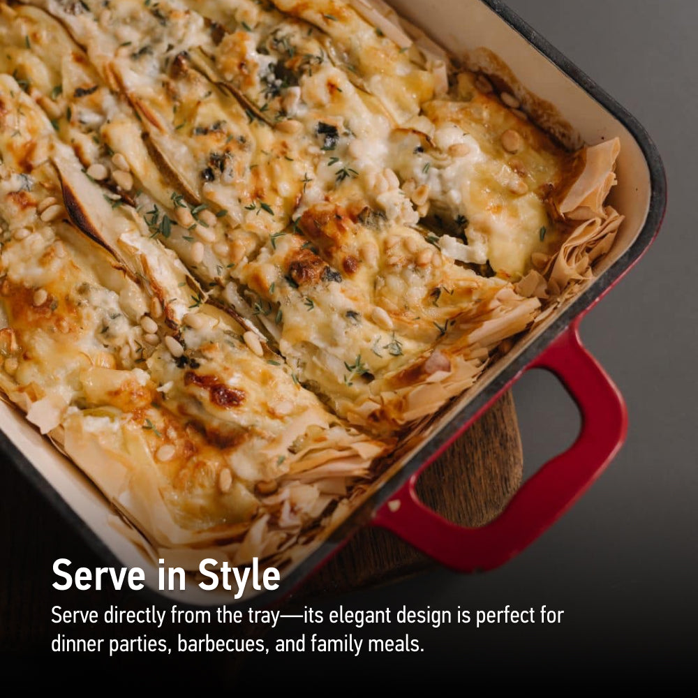 Grand Feu Cast iron baking dish Grand Feu (Red)