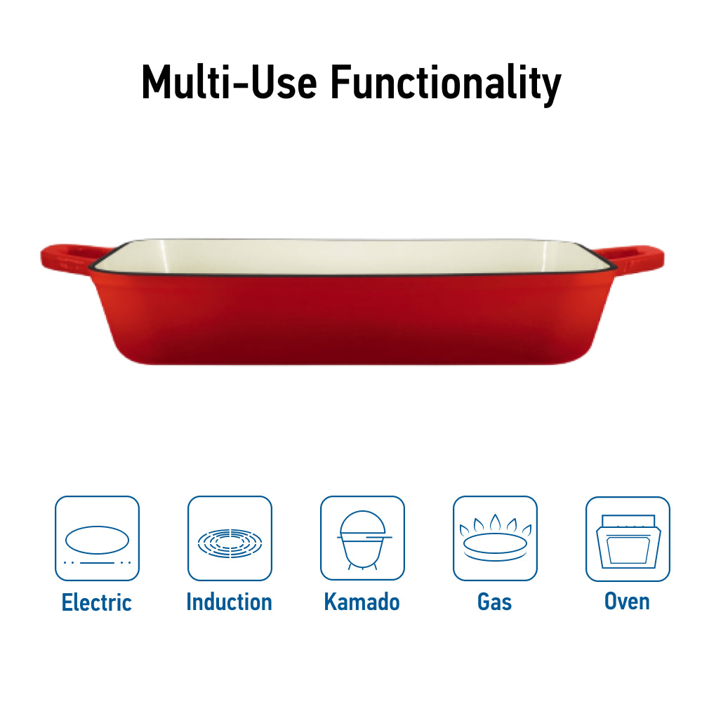 Grand Feu Cast iron baking dish Grand Feu (Red)