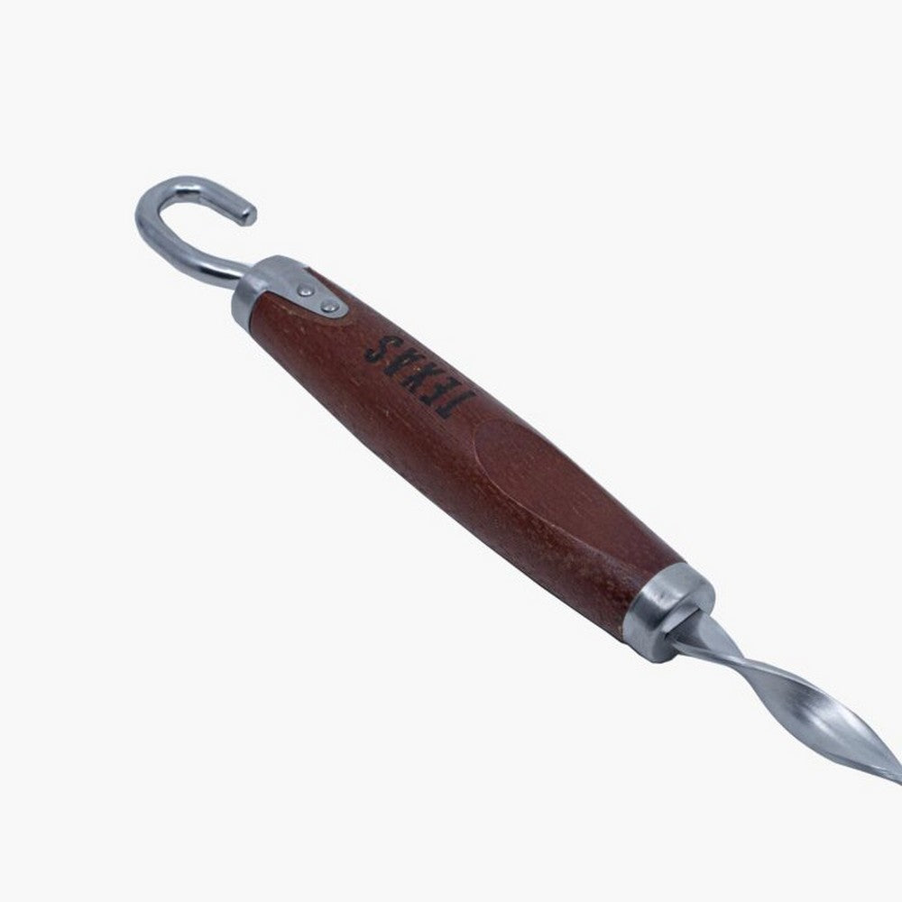 Texas club Skewer with handle 80 cm