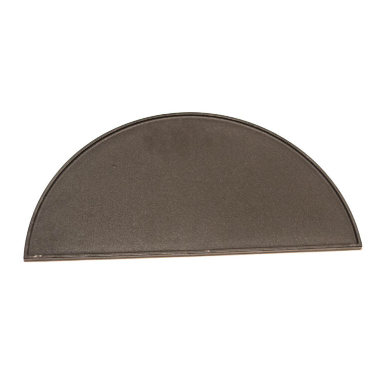 Texas club Smooth half moon cast iron plate for Media