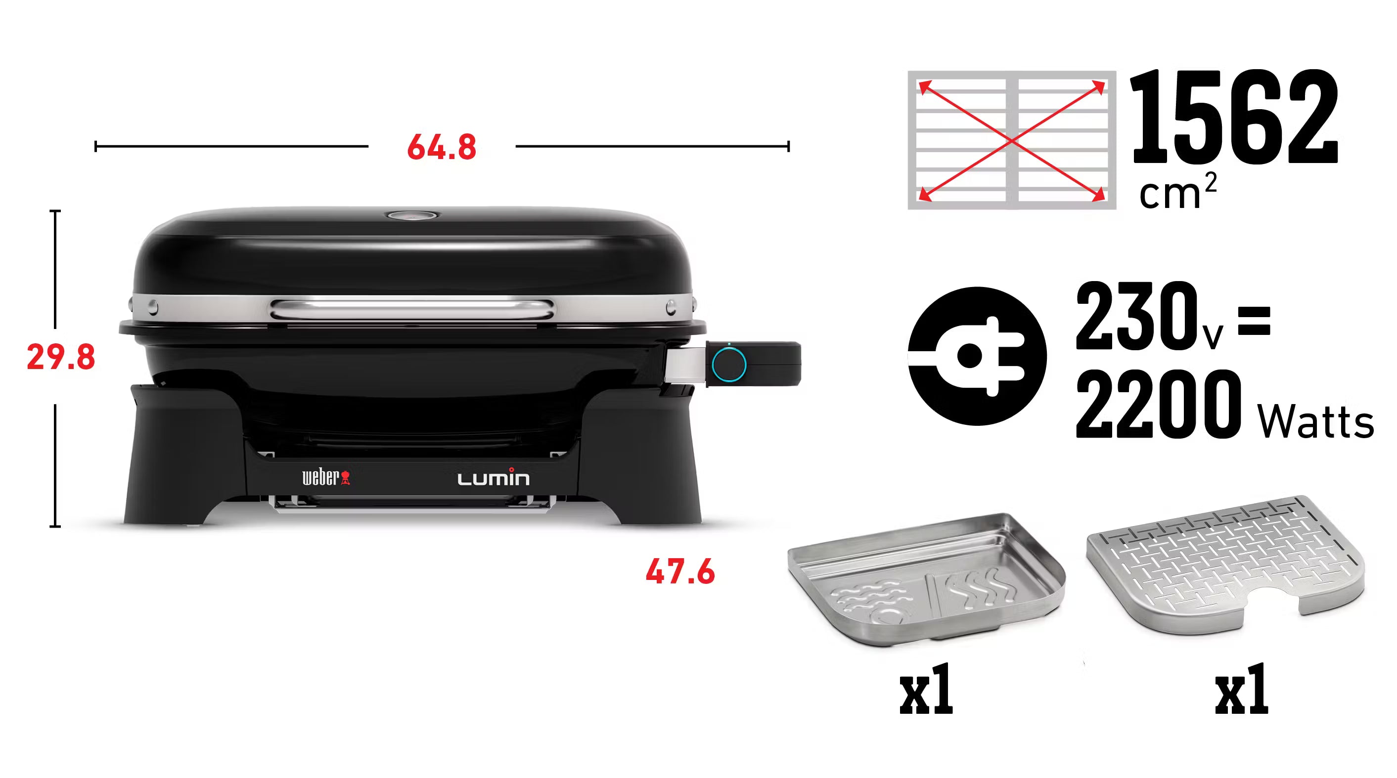 Weber Lumin Electric Barbecue