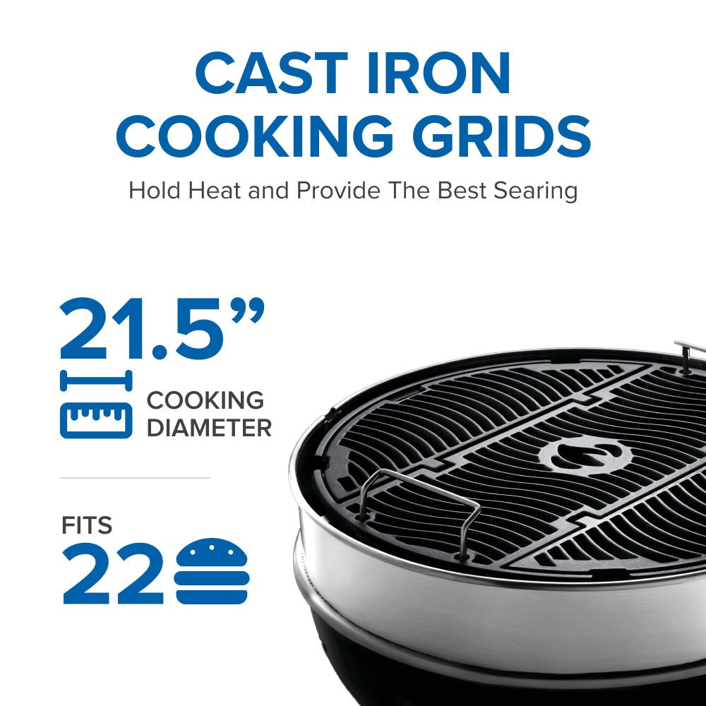 Napoleon 22" Pro Charcoal Kettle Grill
